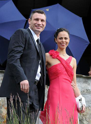 Виталий Кличко и жена